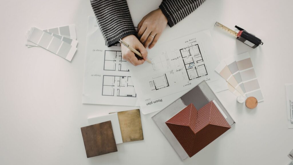 plan 3D pour bureau